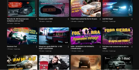 Головний візуал кейсу Secret Marketing про зростання YouTube-каналу про автомобілі