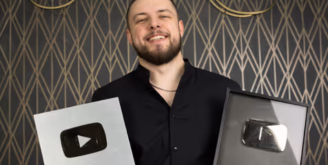 Головний візуал кейсу Secret Marketing про продаж онлайн-курсу по заробітку на YouTube